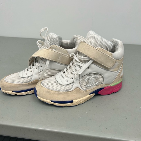 Chanel Hightop Trainers - Picture 1 of 3